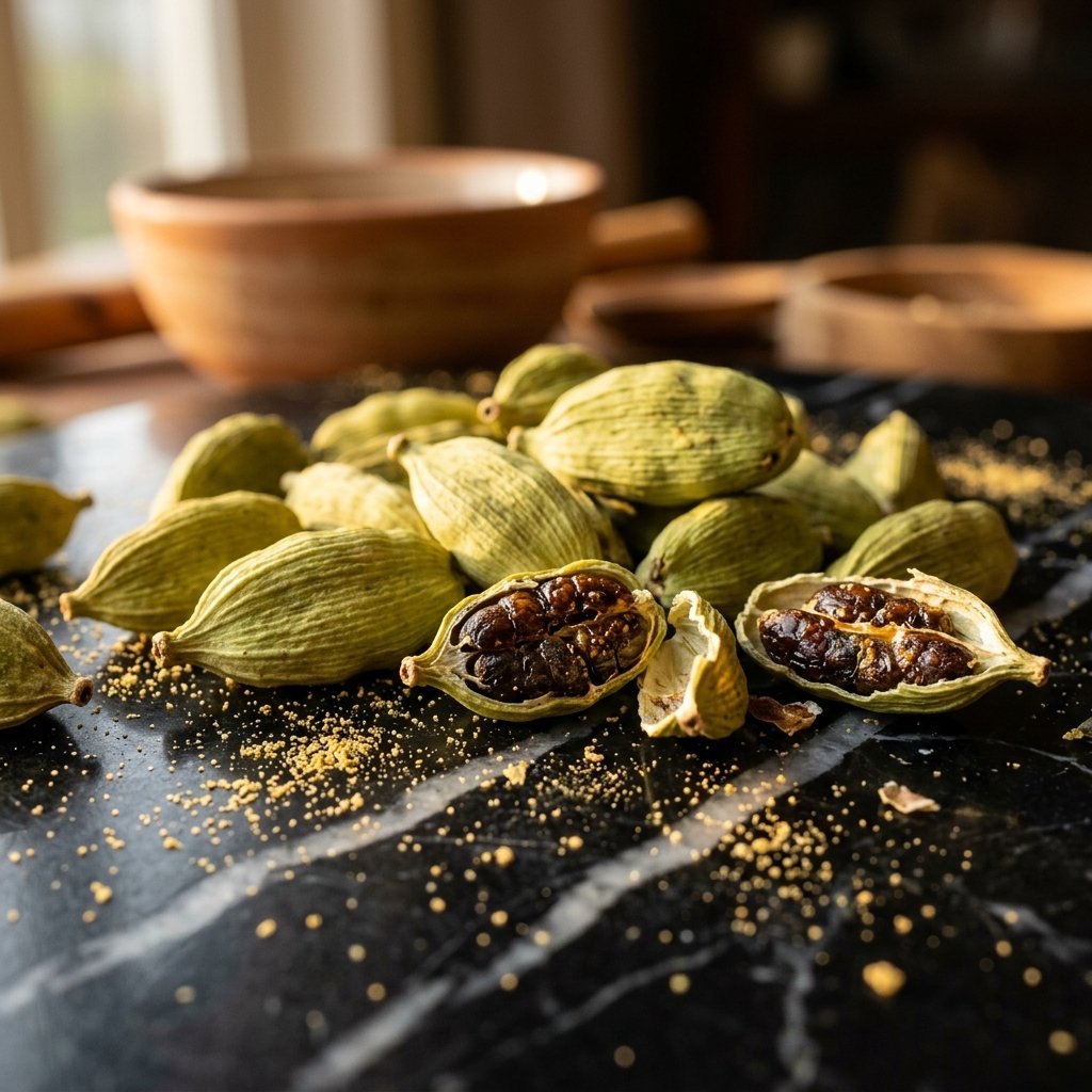 Premium Fresh Green Cardamom Pods